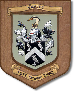 Hearn/Hearne coat of arms